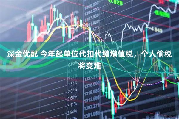 深金优配 今年起单位代扣代缴增值税，个人偷税将变难